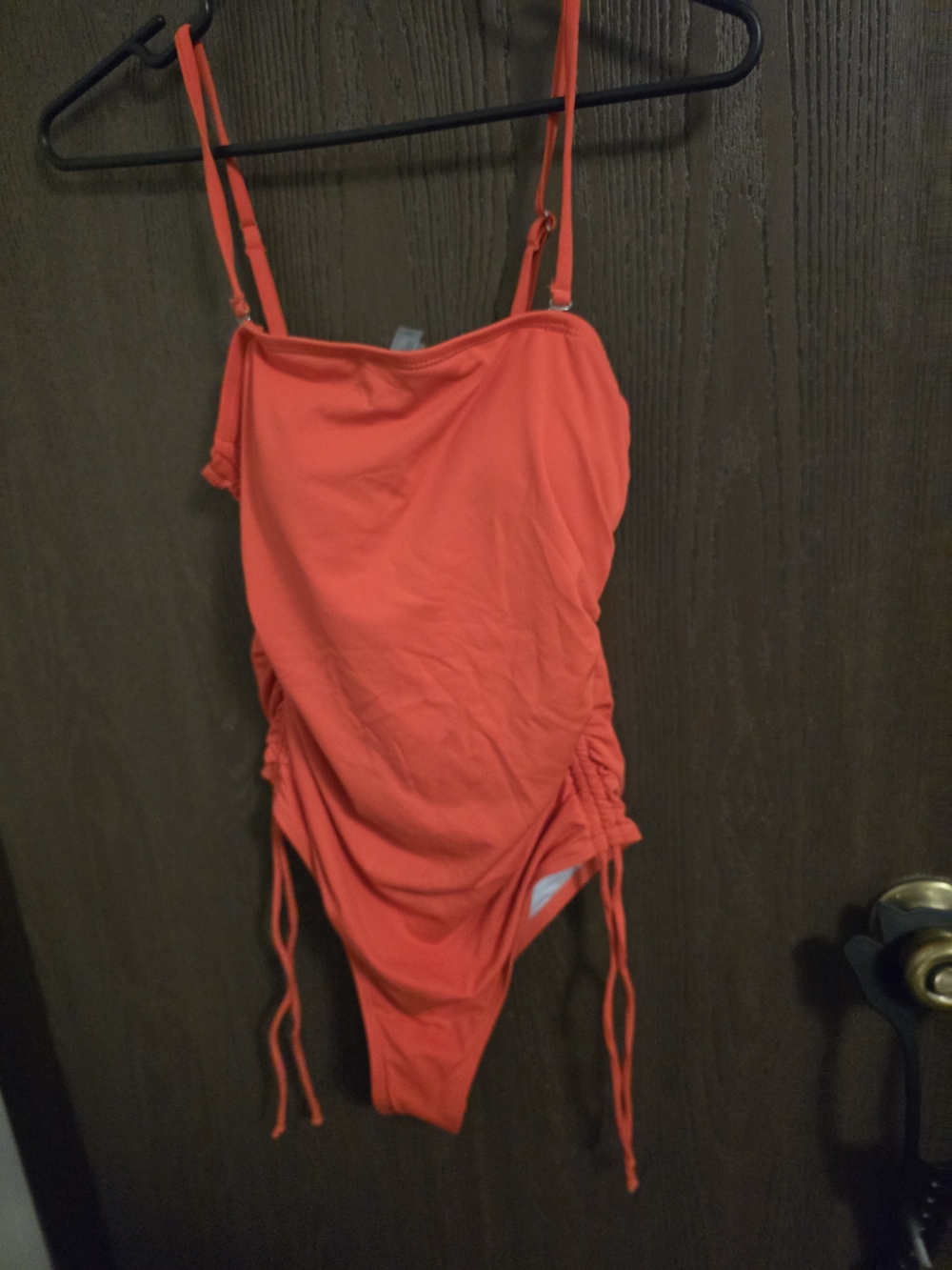 Yonique Orange One-Piece